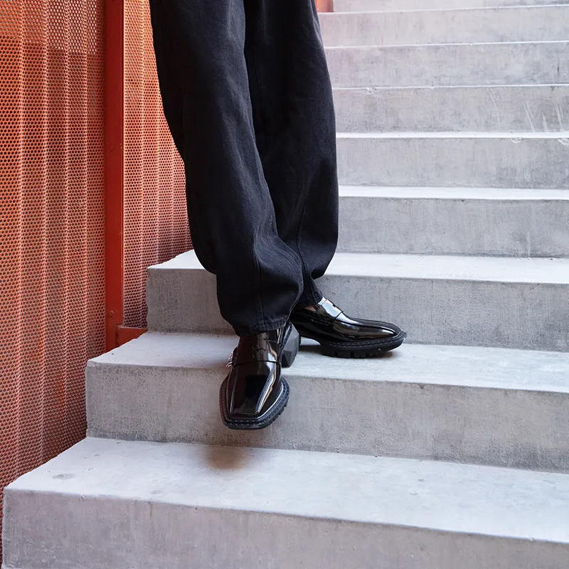 Yipinfanfan Loafers Men's Black-9