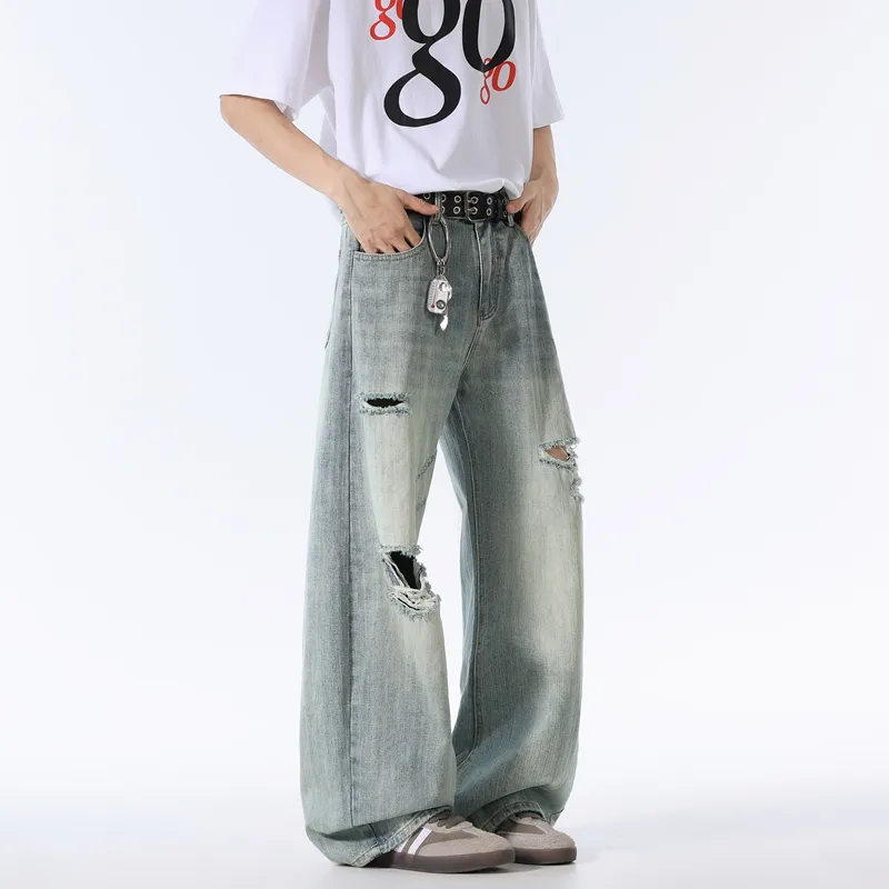 COPICVEN Jeans Unisex Mint Green-4
