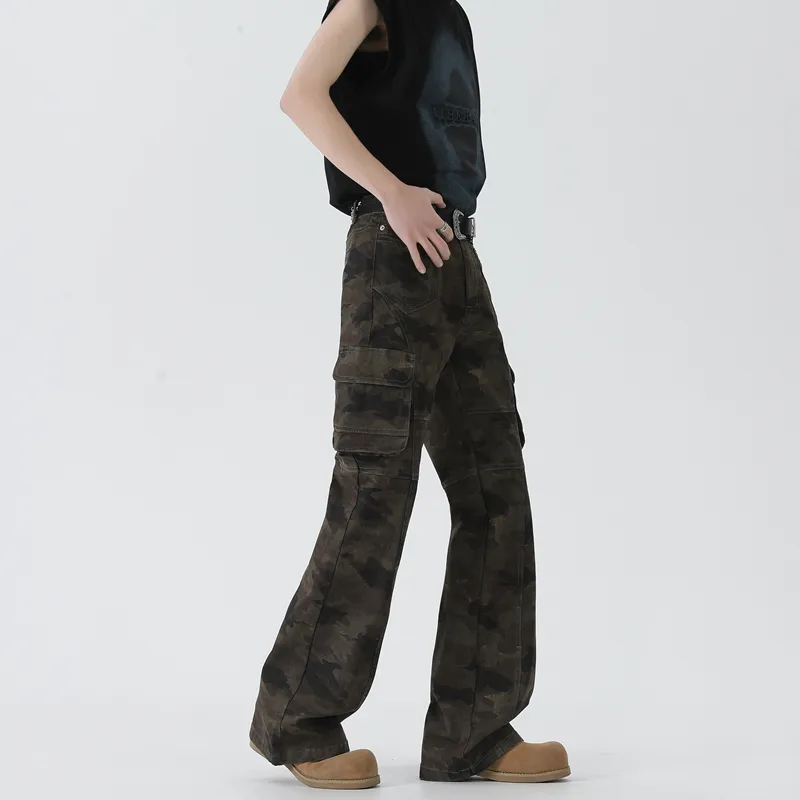 COPICVEN Jeans Unisex Camouflage-7