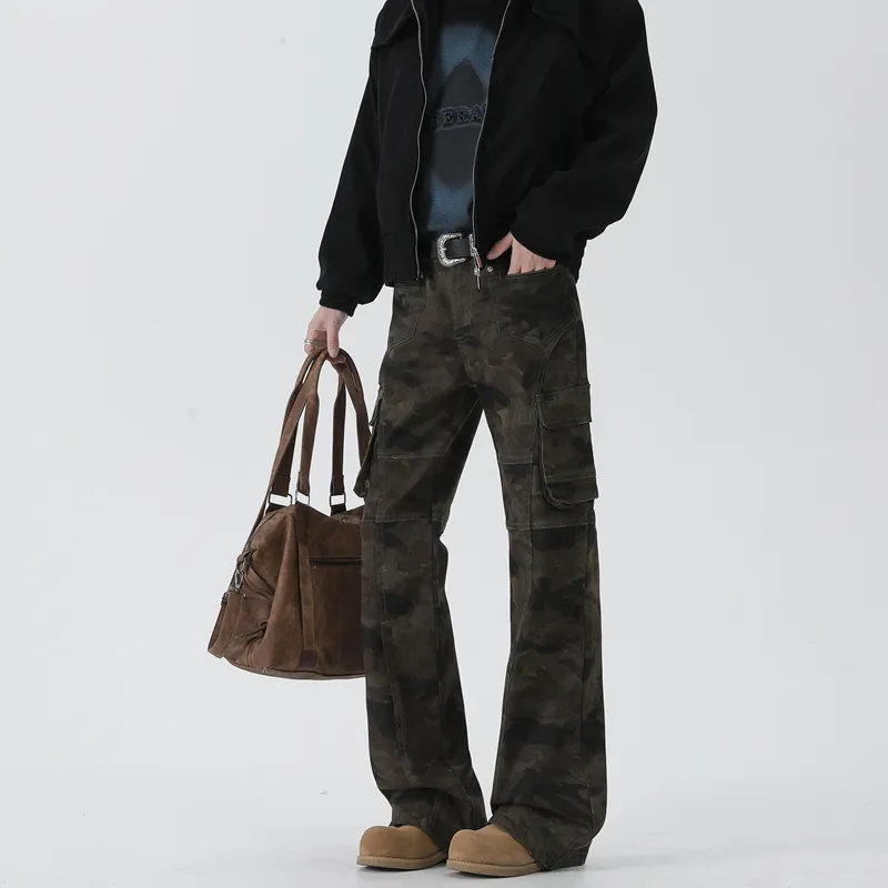 COPICVEN Jeans Unisex Camouflage-3