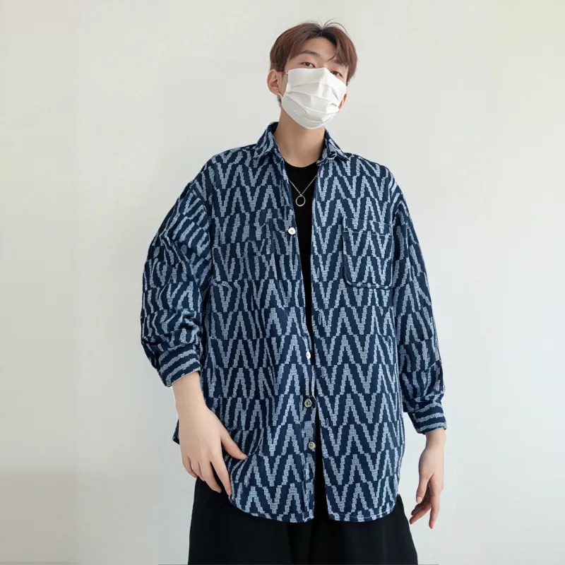 COPICVEN Jackets Unisex Blue-7