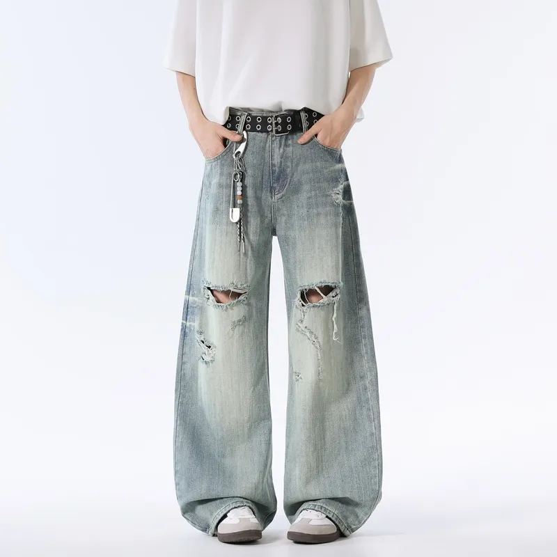 COPICVEN Jeans Unisex Mint Green-2