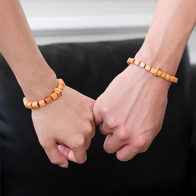 CIROCCO Wooden Bracelets Unisex Good Luck-6