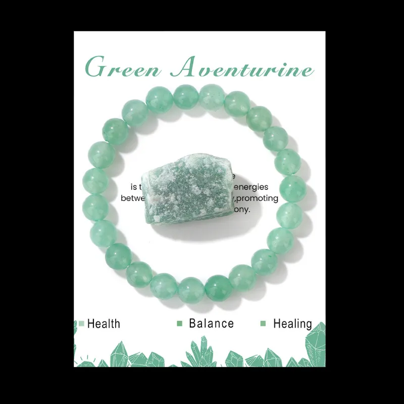 CIROCCO Aventurine Jade Bracelets Unisex-6