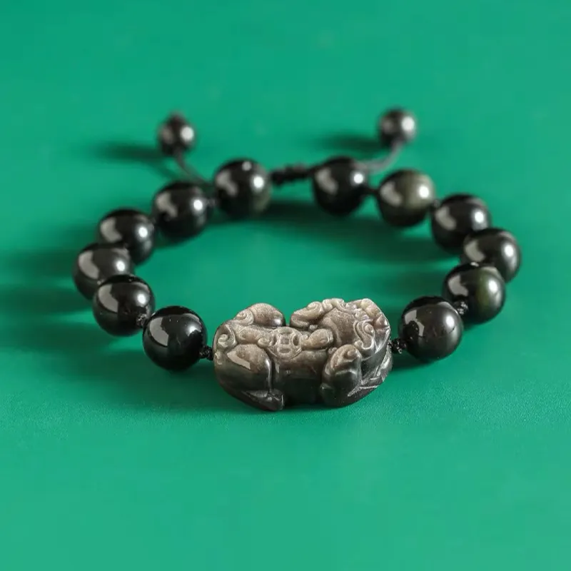 CIROCCO Obsidian Bracelets Unisex-1