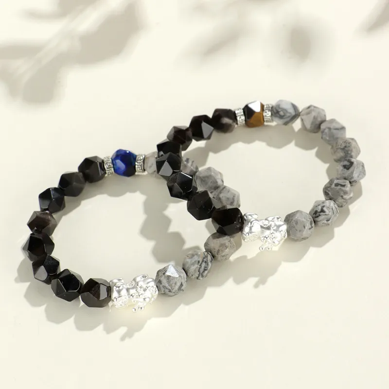 CIROCCO Map Stone Bracelets Unisex-9