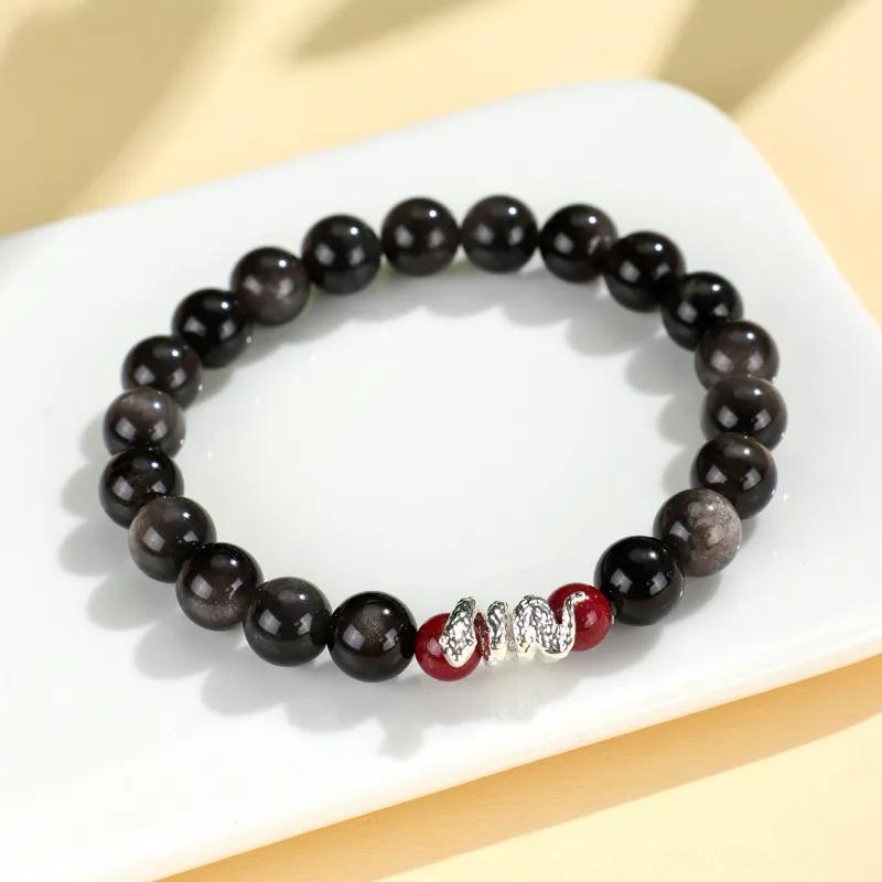 CIROCCO Obsidian Bracelets Unisex-4