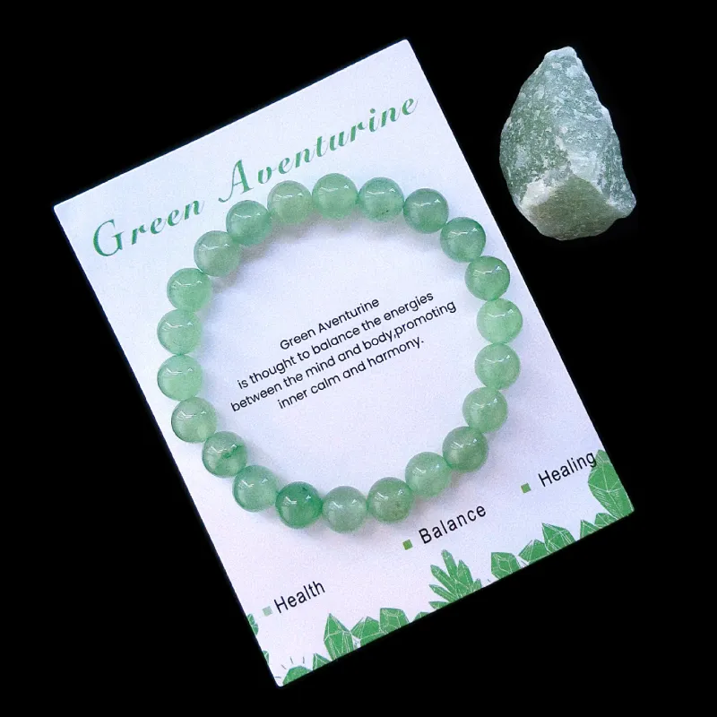 CIROCCO Aventurine Jade Bracelets Unisex-5