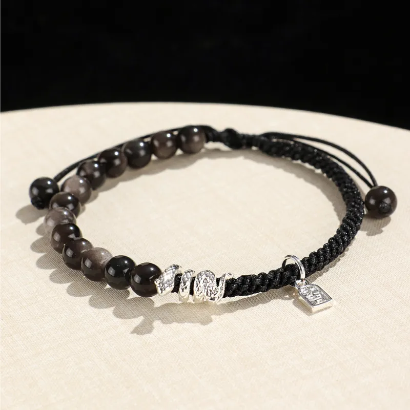 CIROCCO Obsidian Bracelets Unisex-1