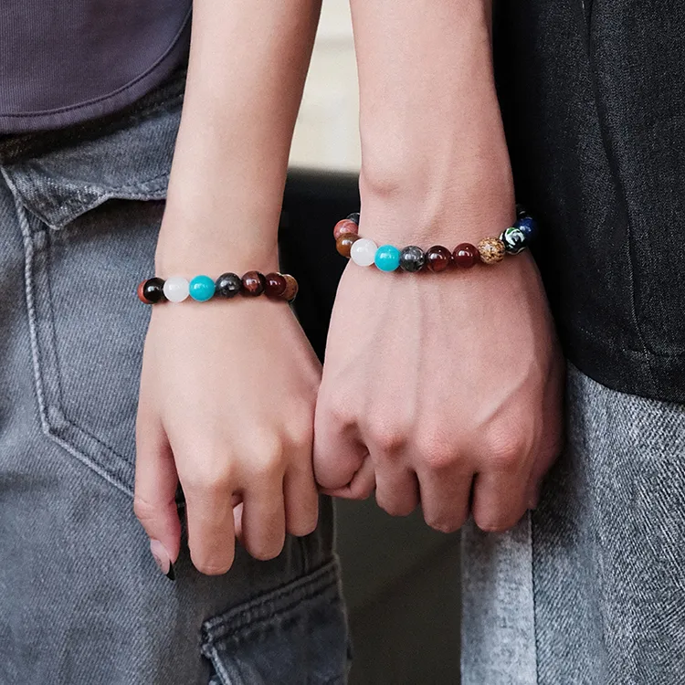 CIROCCO Volcanic Stone Bracelets Unisex Good Luck-8