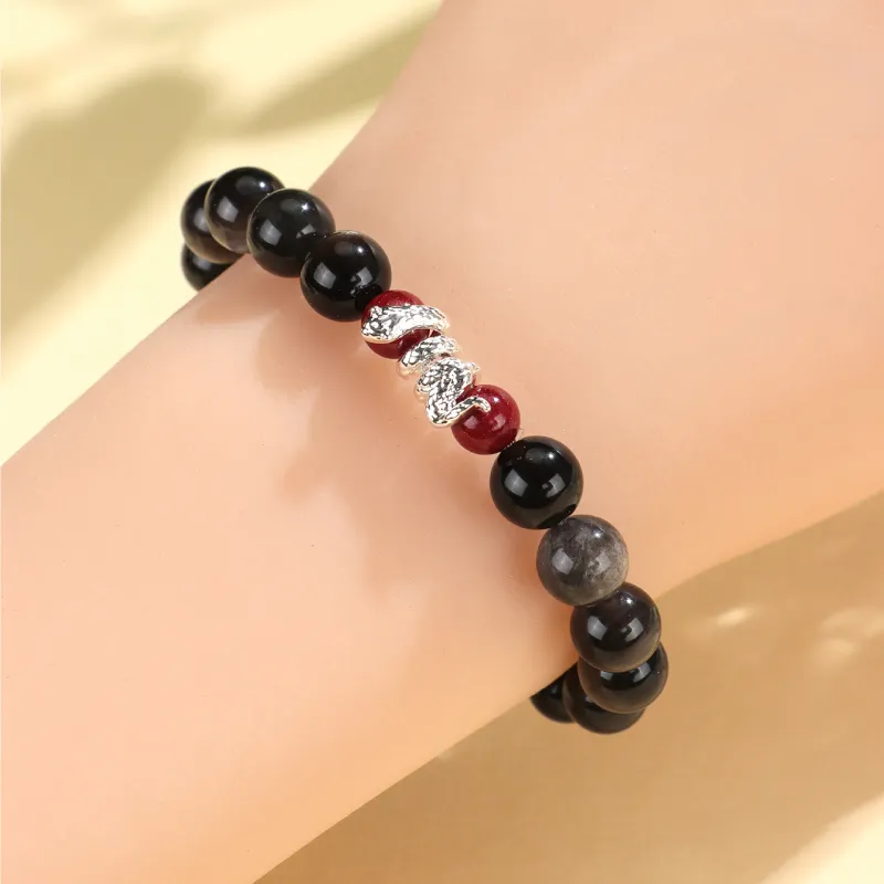 CIROCCO Obsidian Bracelets Unisex-2