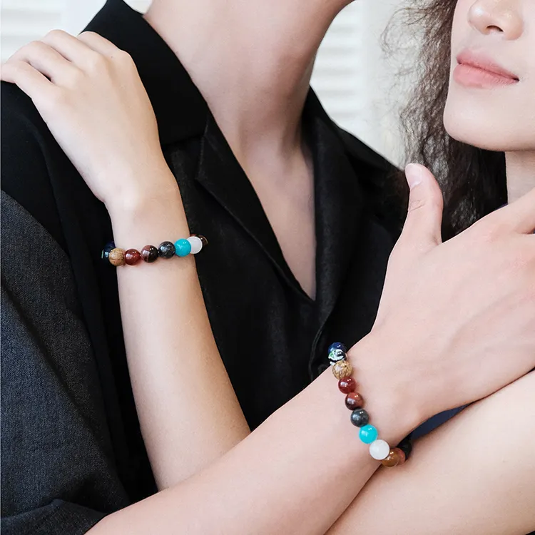 CIROCCO Volcanic Stone Bracelets Unisex Good Luck-5