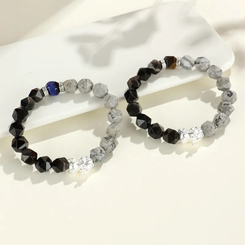 CIROCCO Map Stone Bracelets Unisex-10