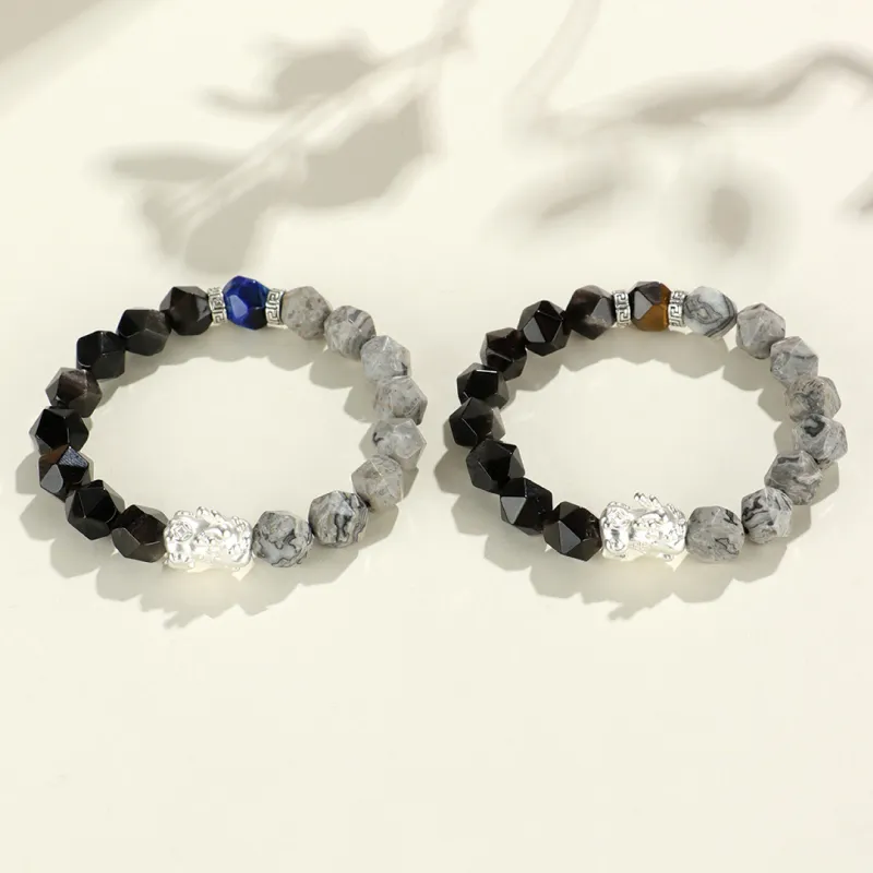CIROCCO Map Stone Bracelets Unisex-13