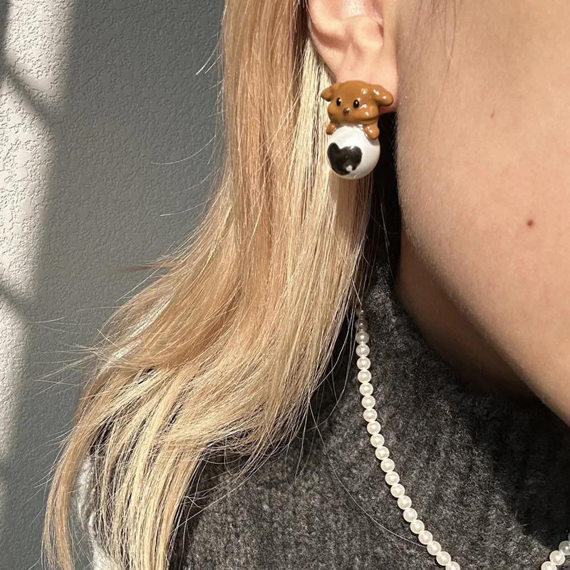 MARSEVEN 925 Sterling Silver Earrings Women's-1