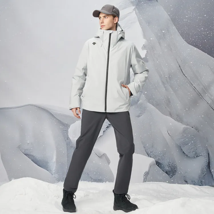 DESCENTE Ski Style Down Jackets Men-4