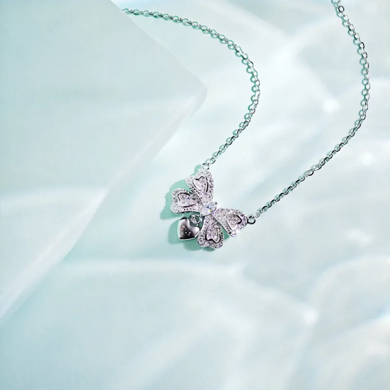 WANBAOYUANZHUBAO 925 Sterling Silver Necklaces Women's-1