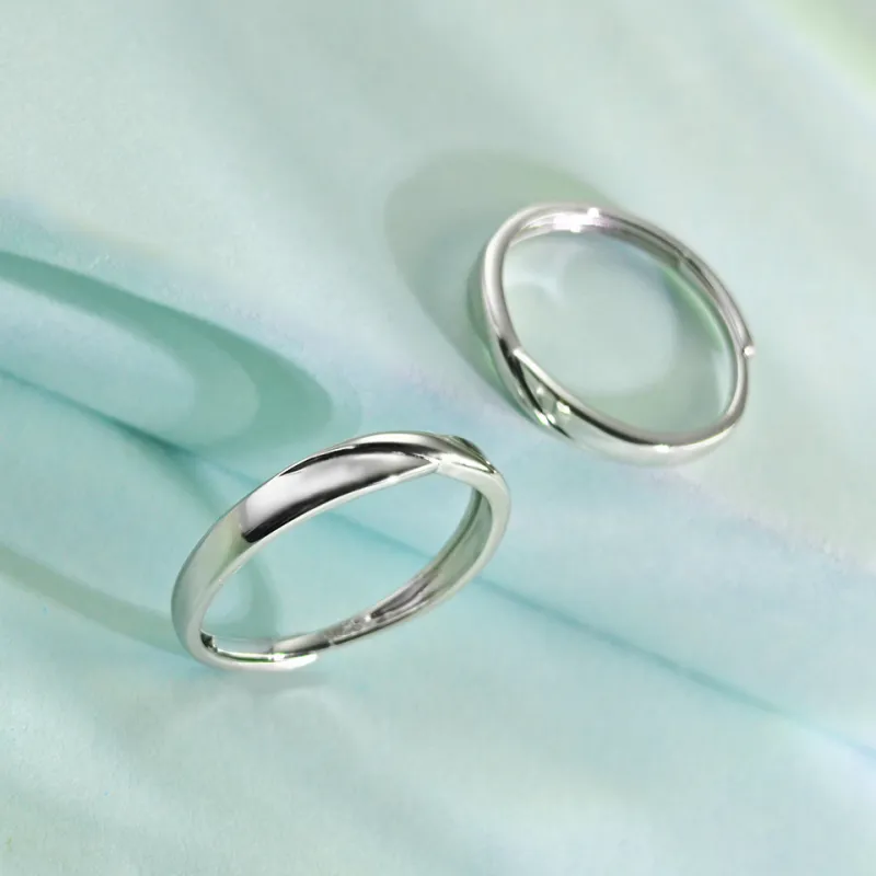 WANBAOYUANZHUBAO Silver 925 Rings Unisex-1