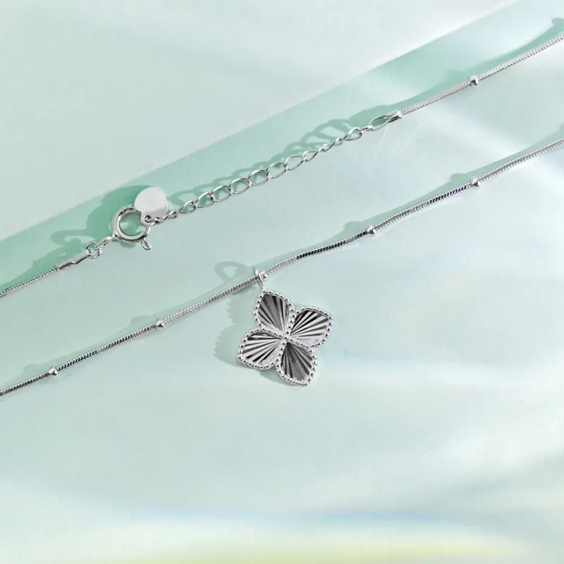 WANBAOYUANZHUBAO 925 Sterling Silver Necklaces Women's-3