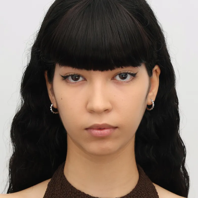 RSNY Hoop Earrings Gold Plated Copper Women's-1