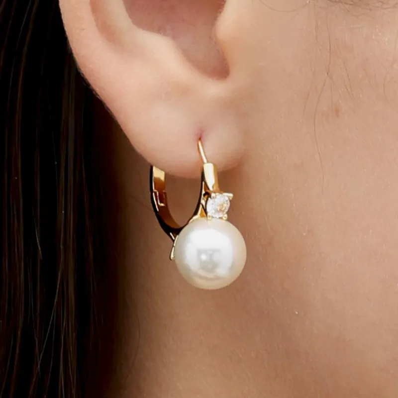 RSNY Gold Plated Copper Earrings Women's-1