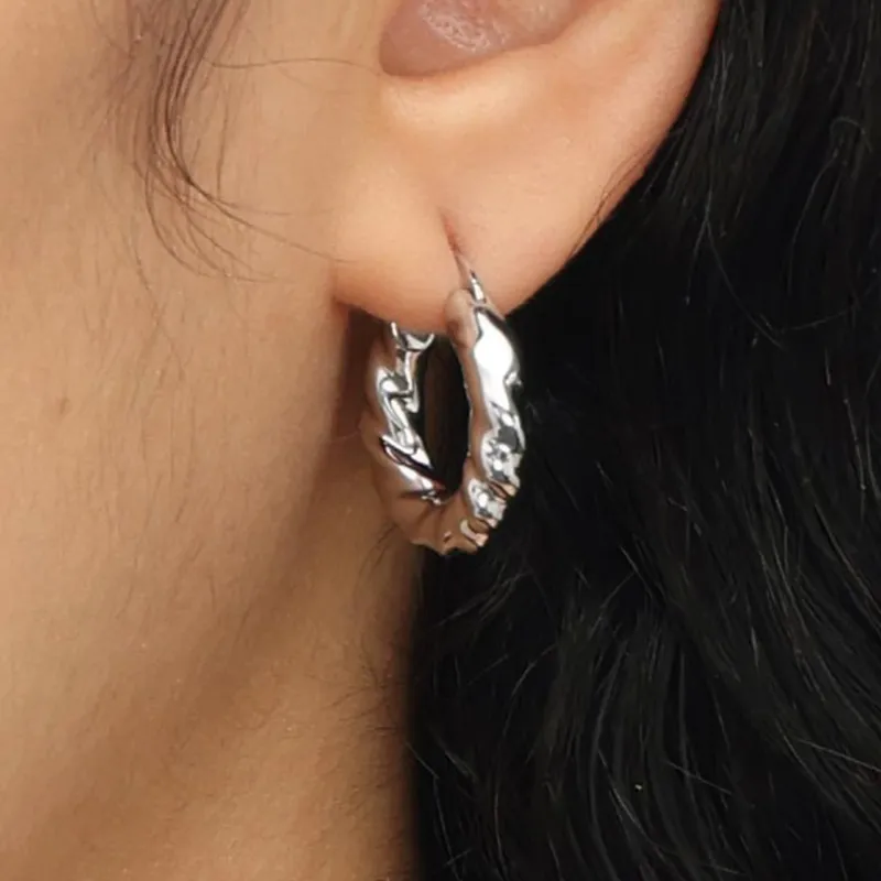 RSNY Gold Plated Copper Earrings Women's-5