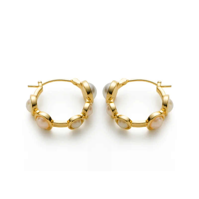 RSNY Gold Plated Copper Earrings Women's-3