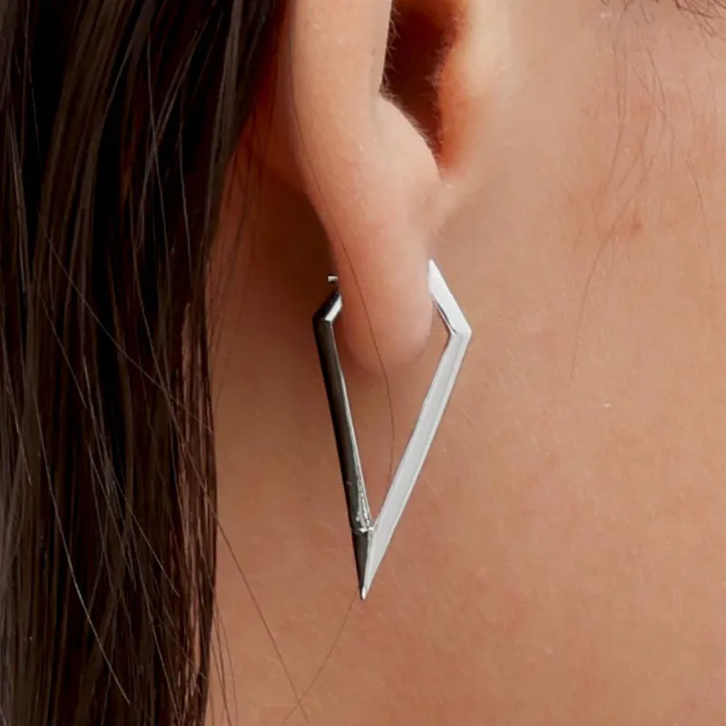 RSNY Rhodium plated Copper Earrings Women's-3