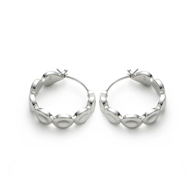 RSNY Rhodium plated Copper Earrings Women's-4