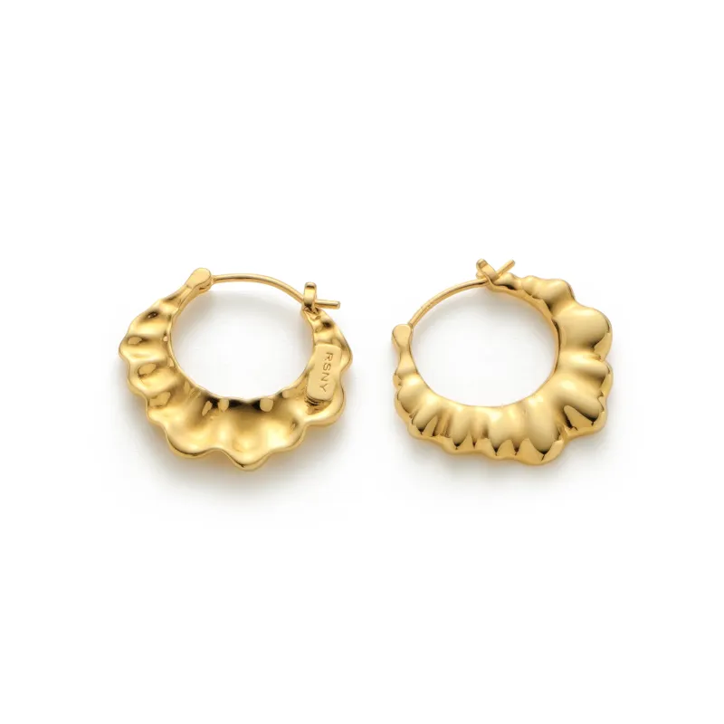 RSNY Gold Plated Copper Earrings Women's-6