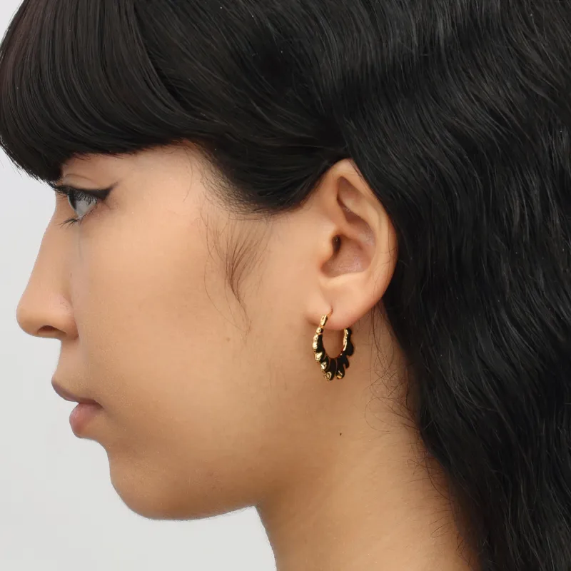 RSNY Gold Plated Copper Earrings Women's-2