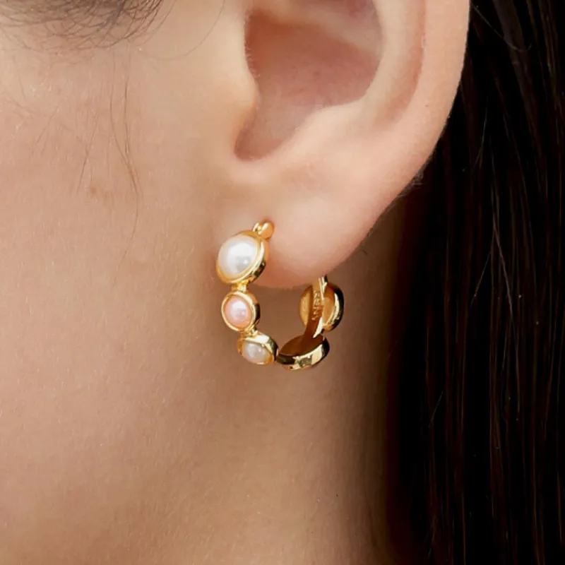 RSNY Gold Plated Copper Earrings Women's-2