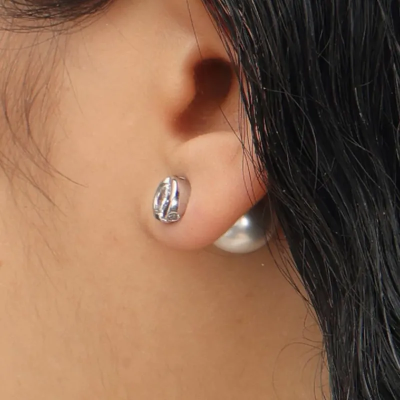 RSNY Gold Plated Copper Stud Earrings Women's-5