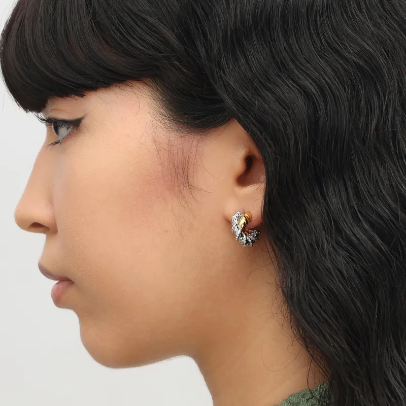 RSNY Gold Plated Copper Earrings Women's-4