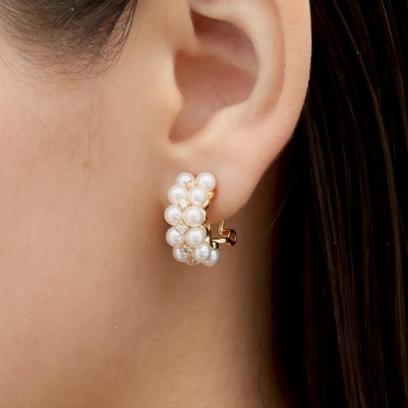 RSNY Gold Plated Copper Earrings Women's-2