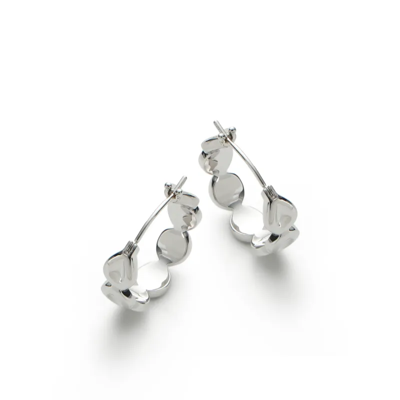 RSNY Rhodium plated Copper Earrings Women's-3