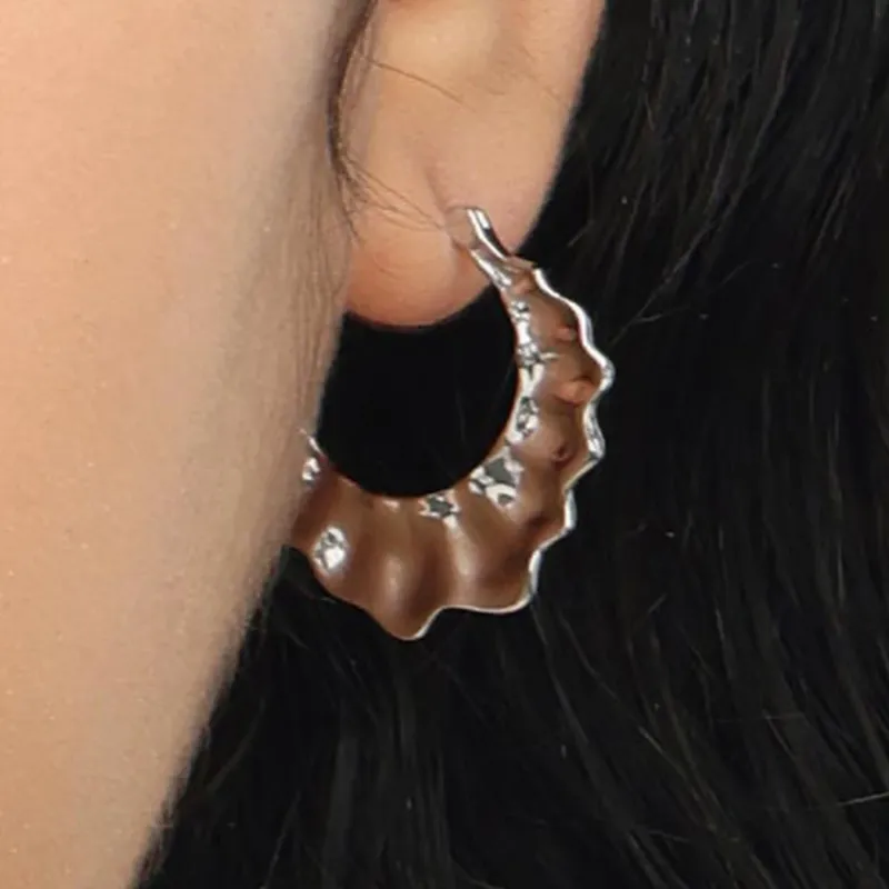 RSNY Gold Plated Copper Earrings Women's-5