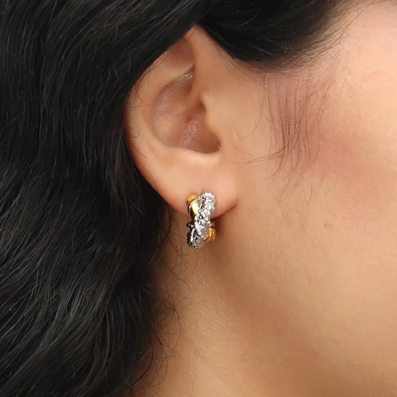 RSNY Gold Plated Copper Earrings Women's-3