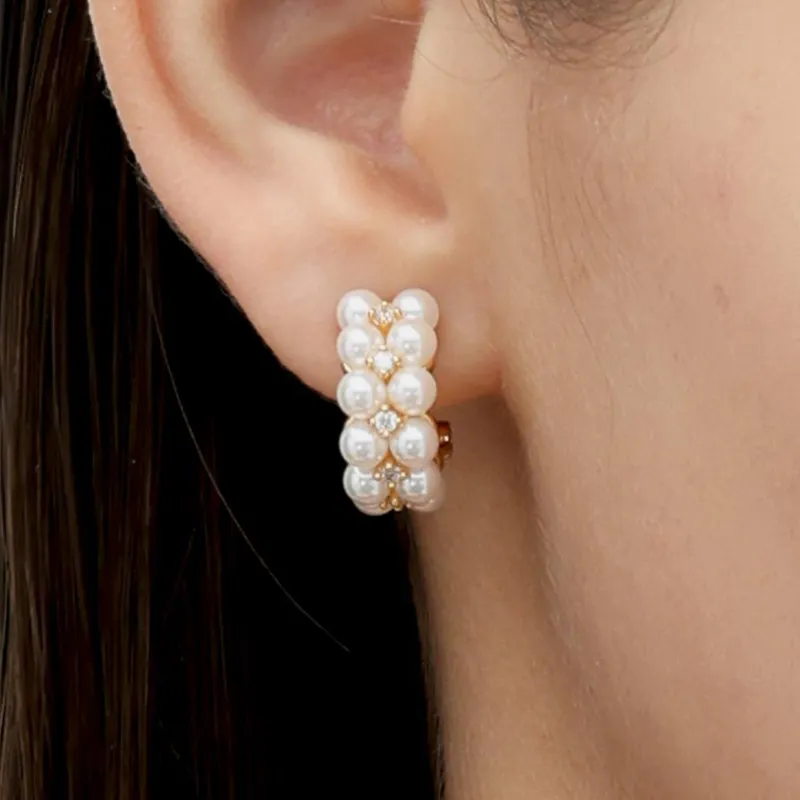 RSNY Gold Plated Copper Earrings Women's-1