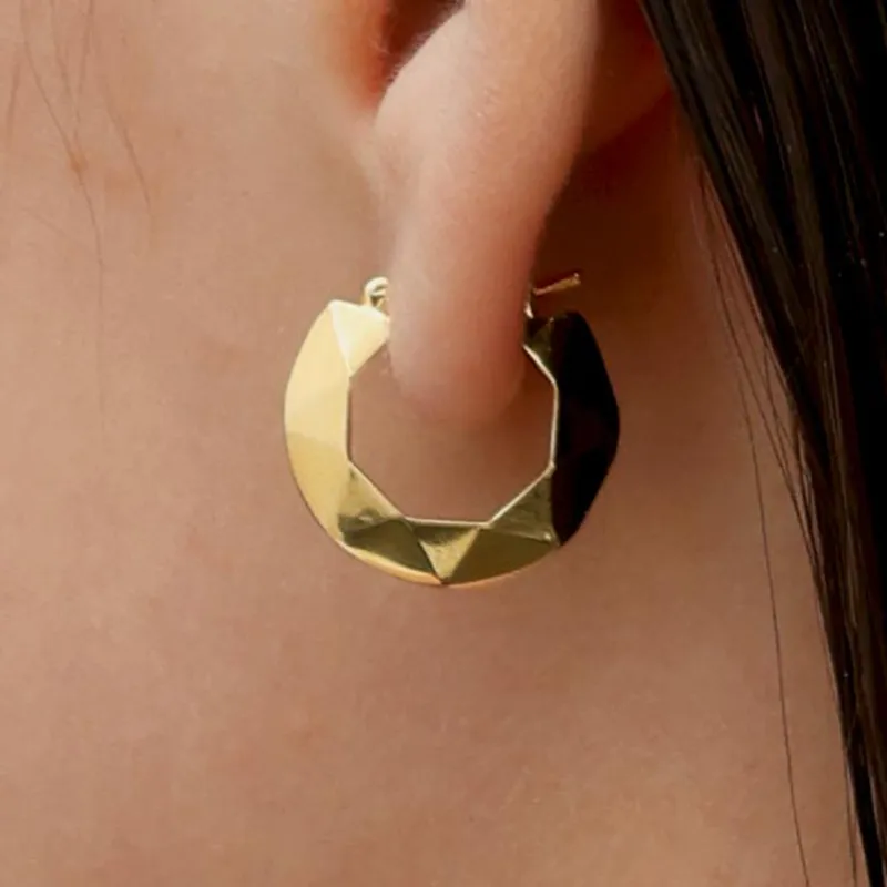 RSNY Gold Plated Copper Earrings Women's-4