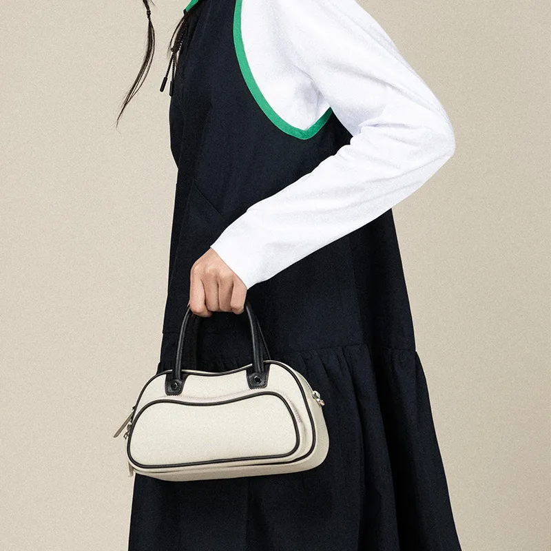 Omentar Cow Leather Crossbody One Shoulder Handbag Women's Multicolor-7