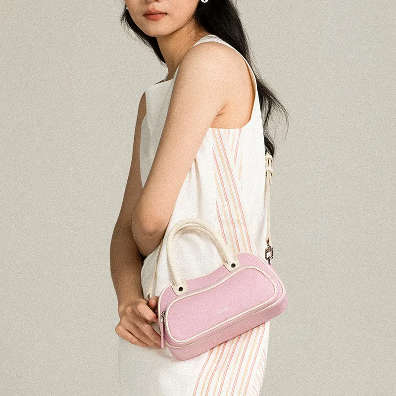 Omentar Cow Leather Crossbody One Shoulder Handbag Women's Multicolor-11