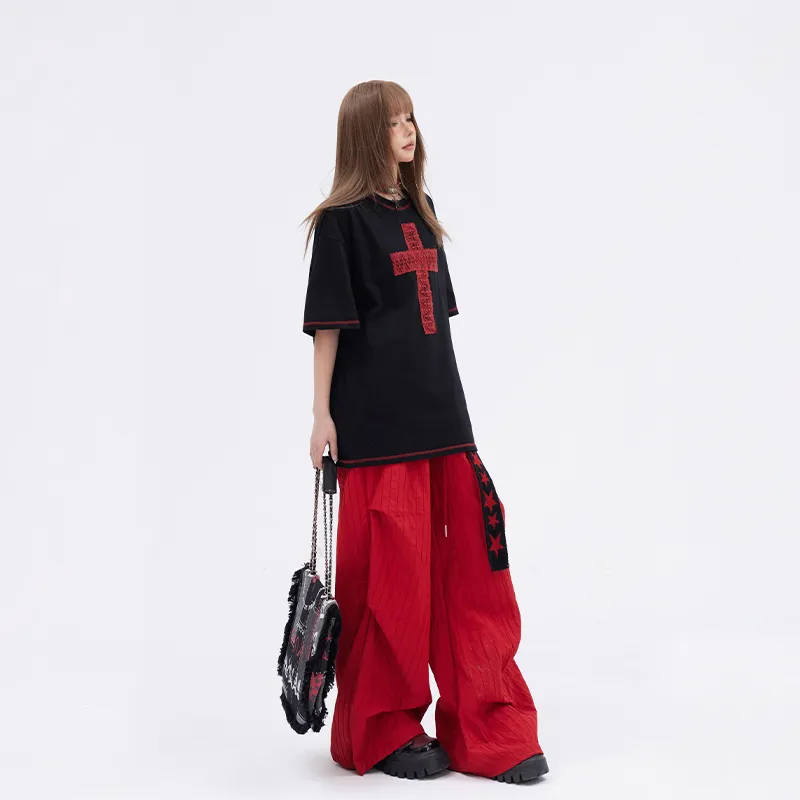A11·N22 Casual Pants Women's Red-5