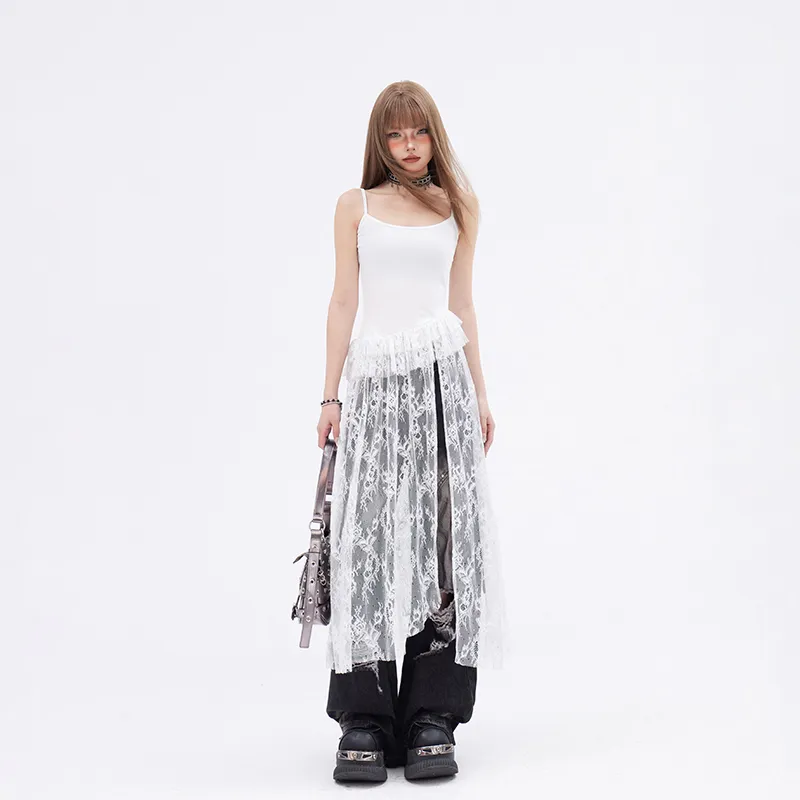 A11·N22 Slip Dresses Women's White-2