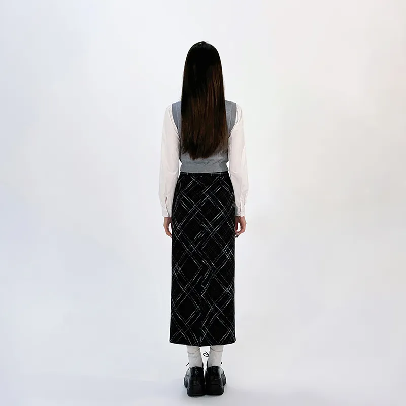 A11·N22 Casual Long Skirts Women's Red-7