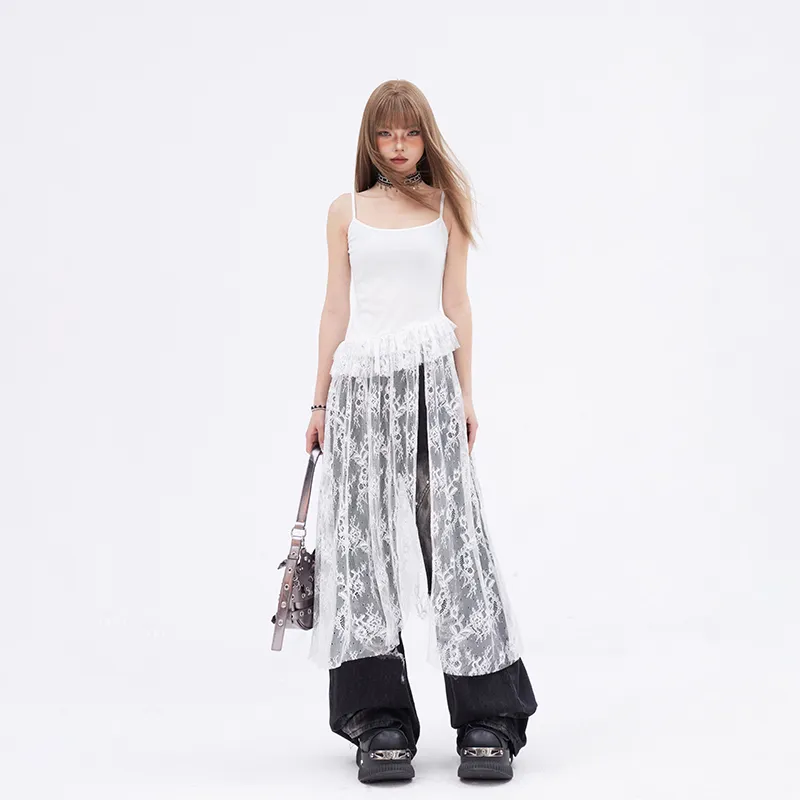 A11·N22 Slip Dresses Women's White-4