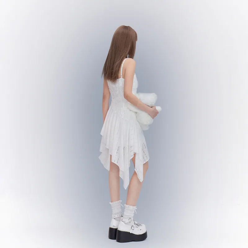 A11·N22 Slip Dresses Women's White-7