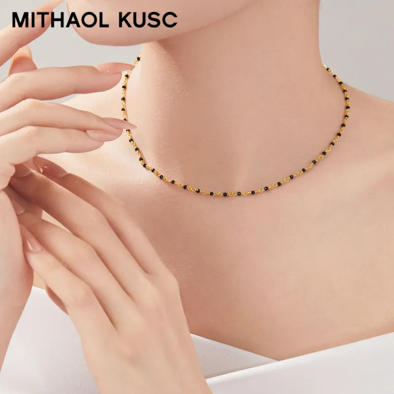 MITHAOL KUSC 925 Sterling Silver Necklaces Women's-8