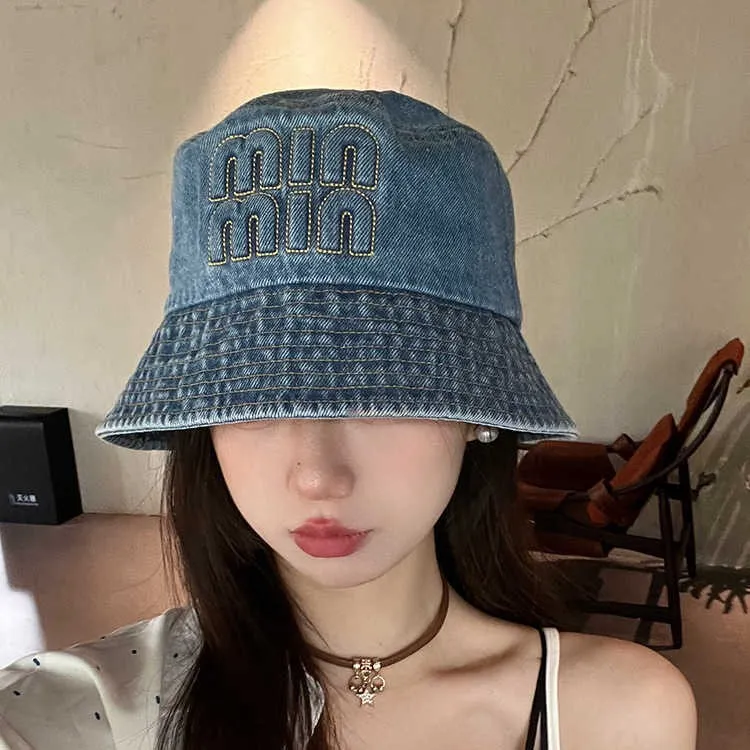 MITHAOL KUSC Denim Bucket Hats Women's-3
