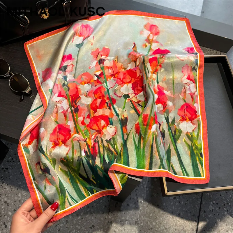 MITHAOL KUSC Silk Scarves Women's-3